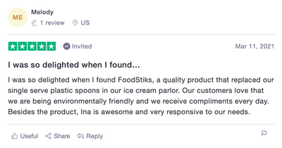 Foodstiks Compostable Wood Cutlery